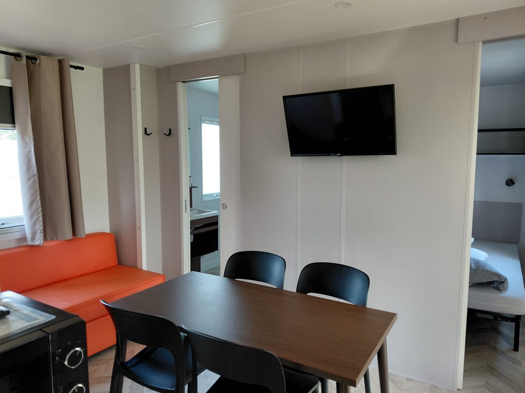 Zona giorno della Casa Mobile Premium Terrace
